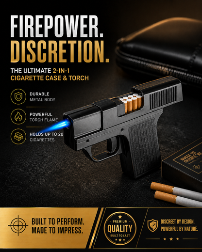 Firepower 2-In-1 Torch Case