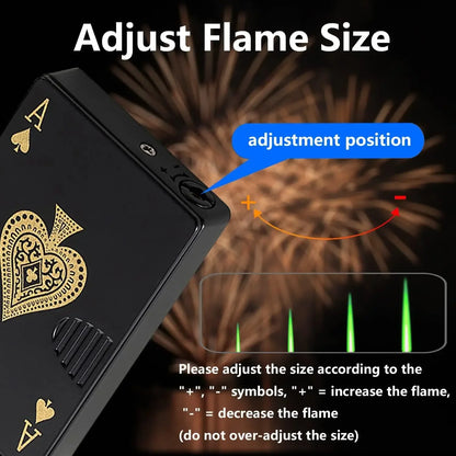 FirePower Ace of Spades Metal Torch Lighter