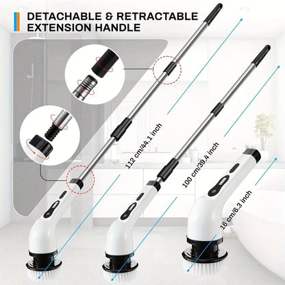 9-in-1 Effortless Deep Clean Scrubber