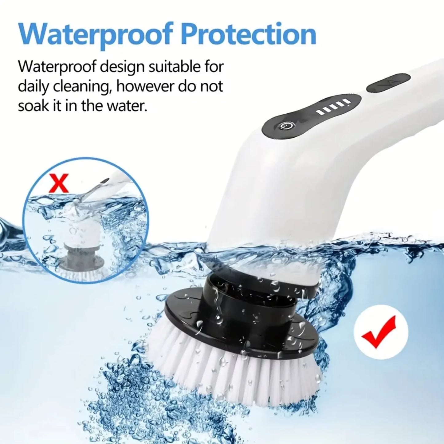 9-in-1 Effortless Deep Clean Scrubber