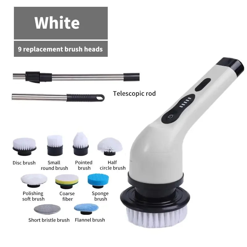 9-in-1 Effortless Deep Clean Scrubber