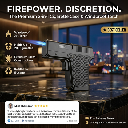Firepower 2-In-1 Torch Case